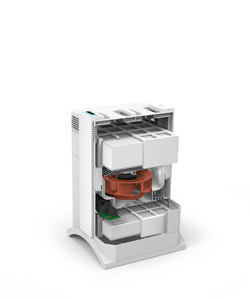 IQAir HealthPro 100 - Querschnitt Ansicht 2